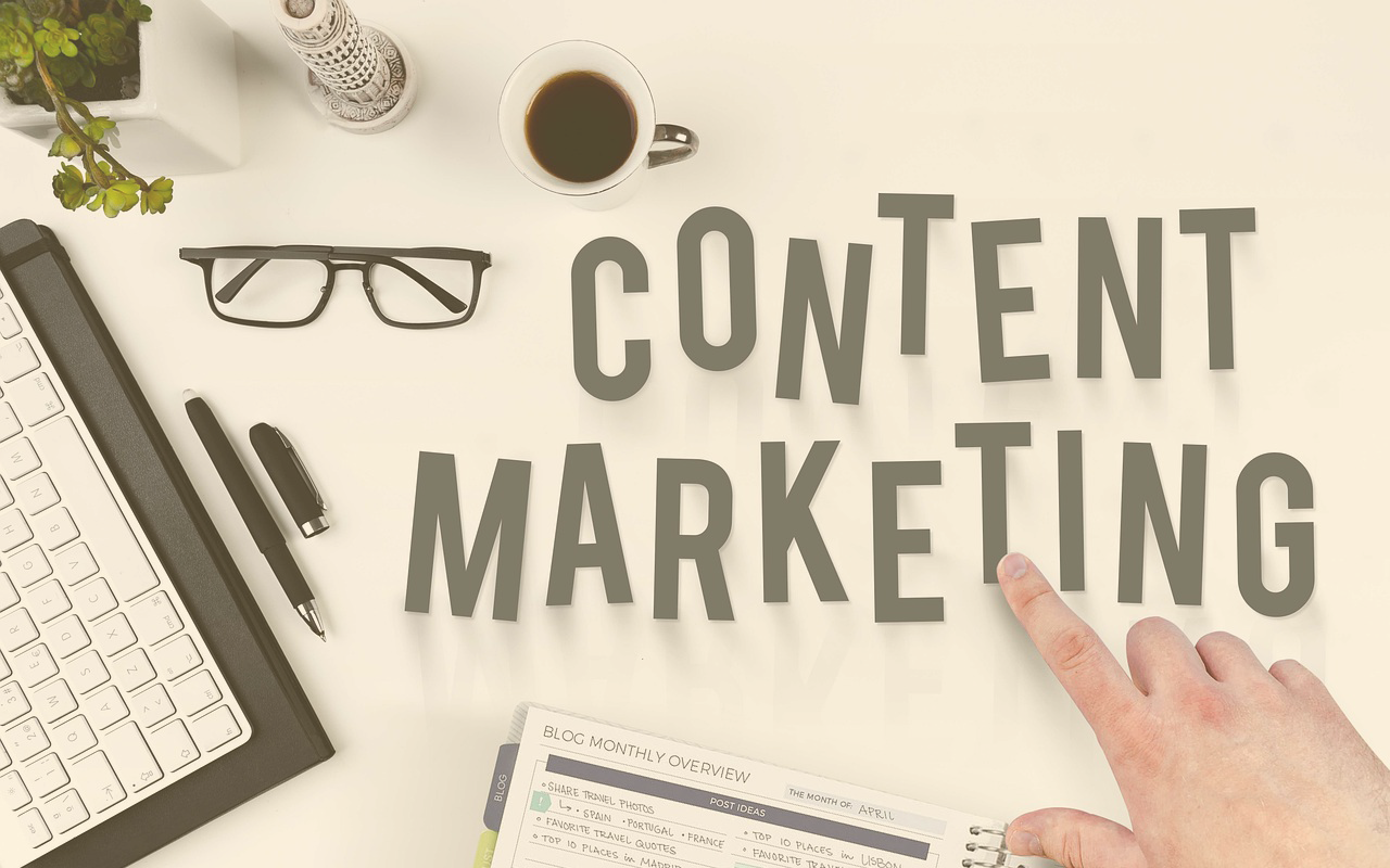 Grafik zum Thema Content Marketing